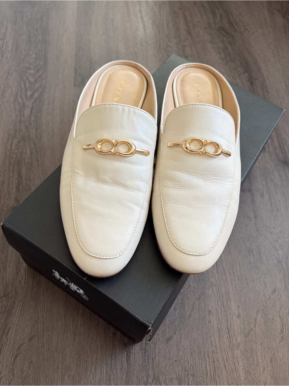 Coach Sienna Leather Slide Size 7